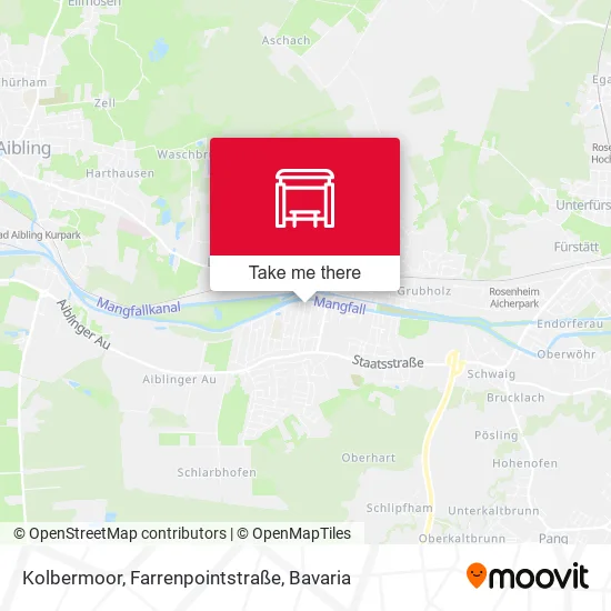 Карта Kolbermoor, Farrenpointstraße