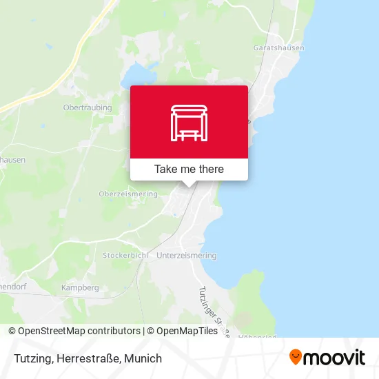 Карта Tutzing, Herrestraße