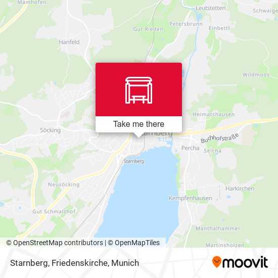 Starnberg, Friedenskirche map