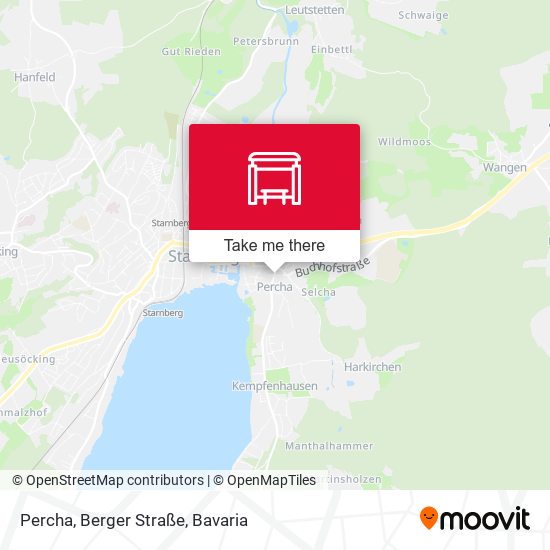 Percha, Berger Straße map