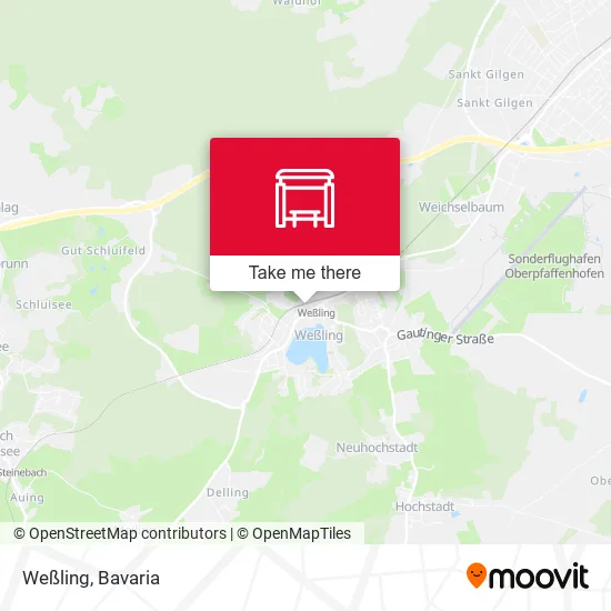 Карта Weßling