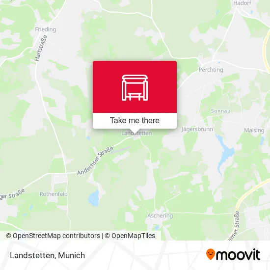 Карта Landstetten