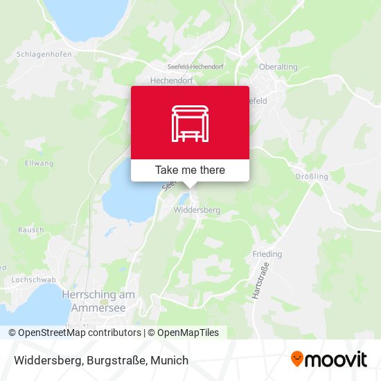 Widdersberg, Burgstraße map