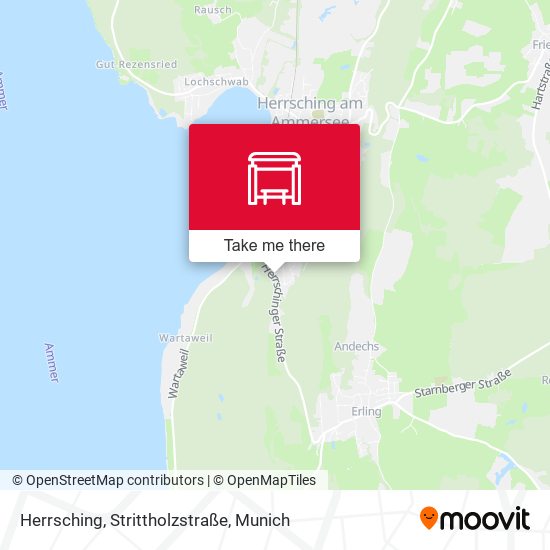 Herrsching, Strittholzstraße map