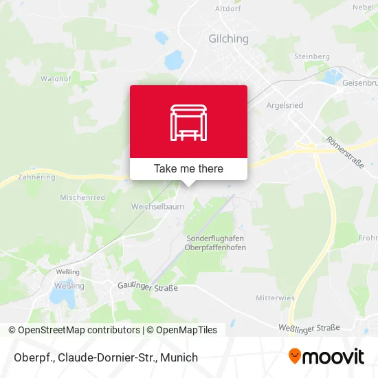 Карта Oberpf., Claude-Dornier-Str.