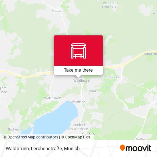 Карта Waldbrunn, Lerchenstraße