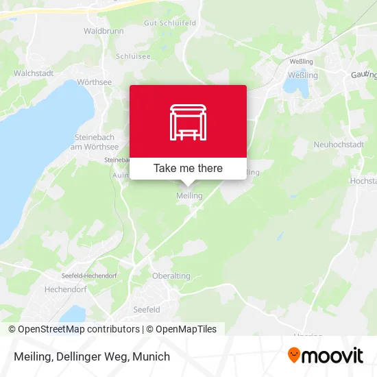 Карта Meiling, Dellinger Weg