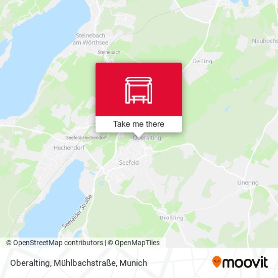 Oberalting, Mühlbachstraße map