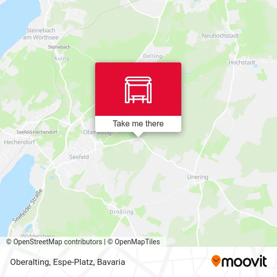 Карта Oberalting, Espe-Platz
