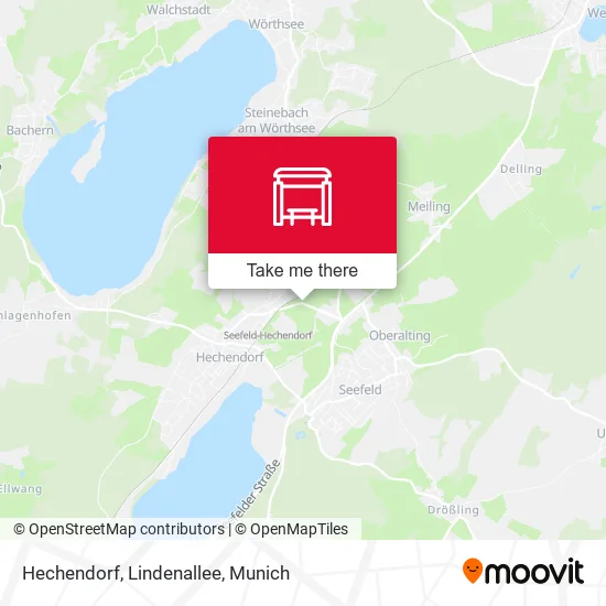 Карта Hechendorf, Lindenallee