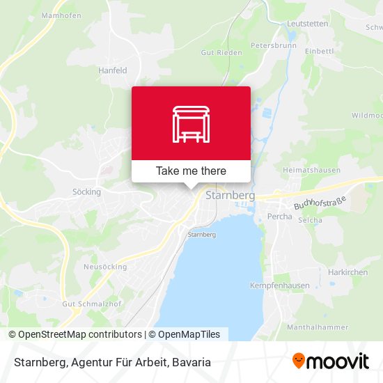 Starnberg, Agentur Für Arbeit map