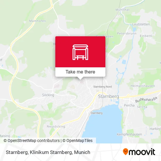 Карта Starnberg, Klinikum Starnberg