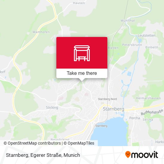 Starnberg, Egerer Straße map