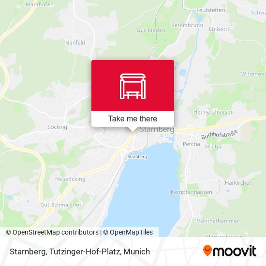 Starnberg, Tutzinger-Hof-Platz map