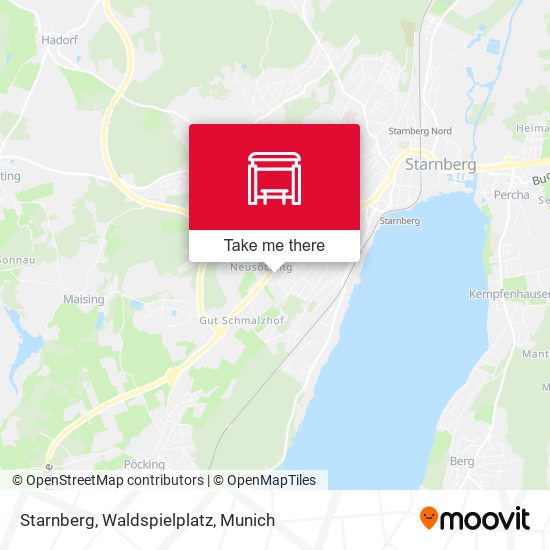 Starnberg, Waldspielplatz map