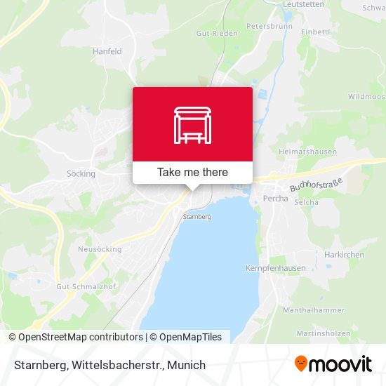 Starnberg, Wittelsbacherstr. map