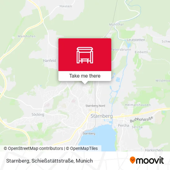Карта Starnberg, Schießstättstraße