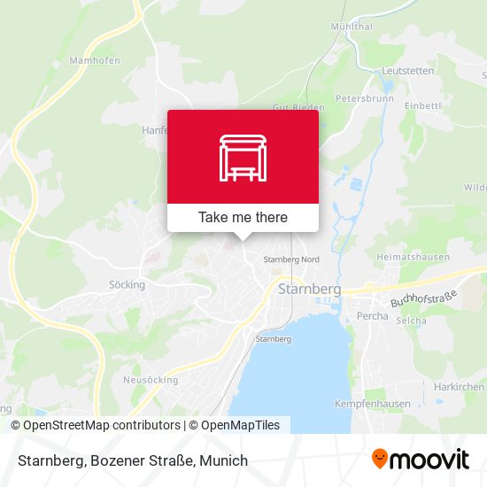 Starnberg, Bozener Straße map