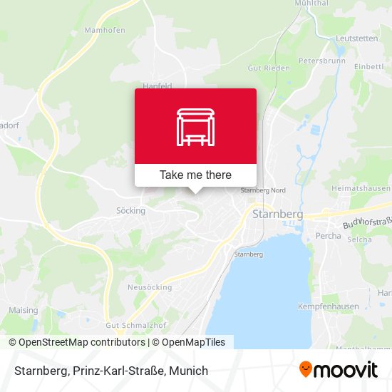 Starnberg, Prinz-Karl-Straße map