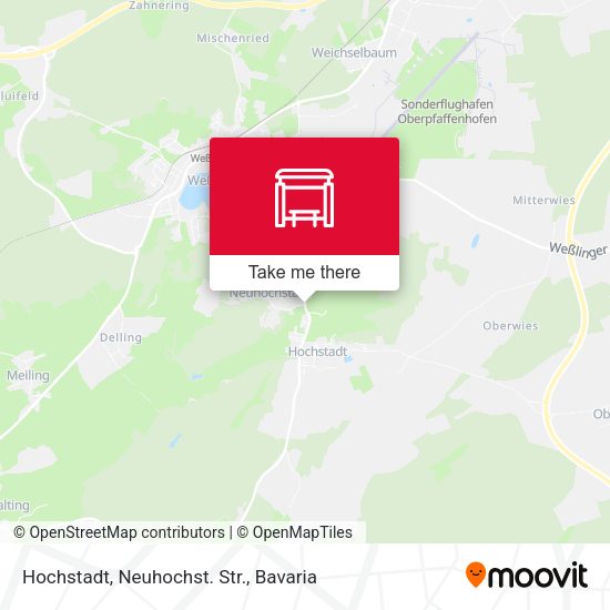 Hochstadt, Neuhochst. Str. map