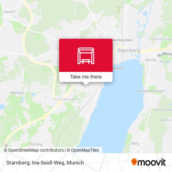 Starnberg, Ina-Seidl-Weg map