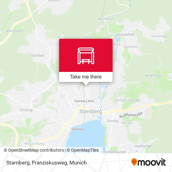 Карта Starnberg, Franziskusweg