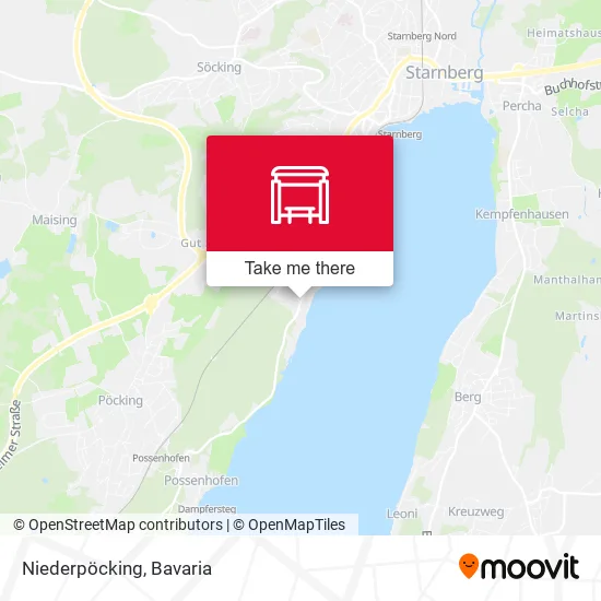 Карта Niederpöcking