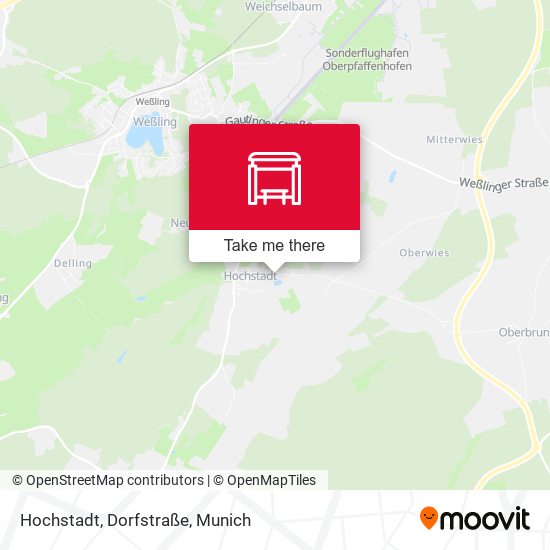 Hochstadt, Dorfstraße map