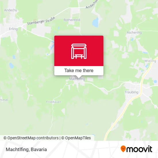 Карта Machtlfing