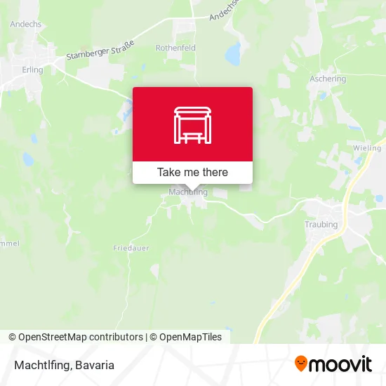 Карта Machtlfing