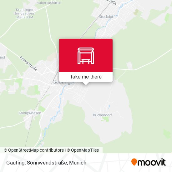 Gauting, Sonnwendstraße map