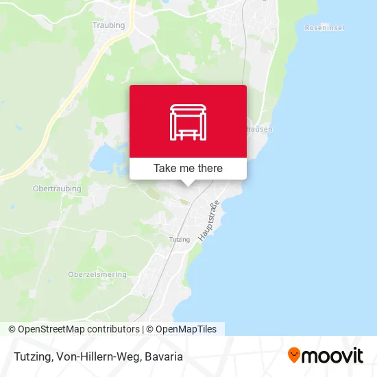Карта Tutzing, Von-Hillern-Weg