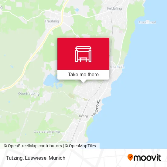 Карта Tutzing, Luswiese