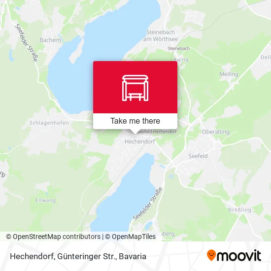 Карта Hechendorf, Günteringer Str.