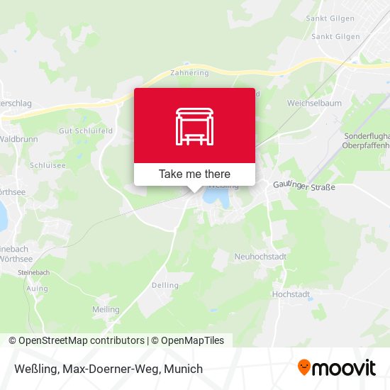 Карта Weßling, Max-Doerner-Weg