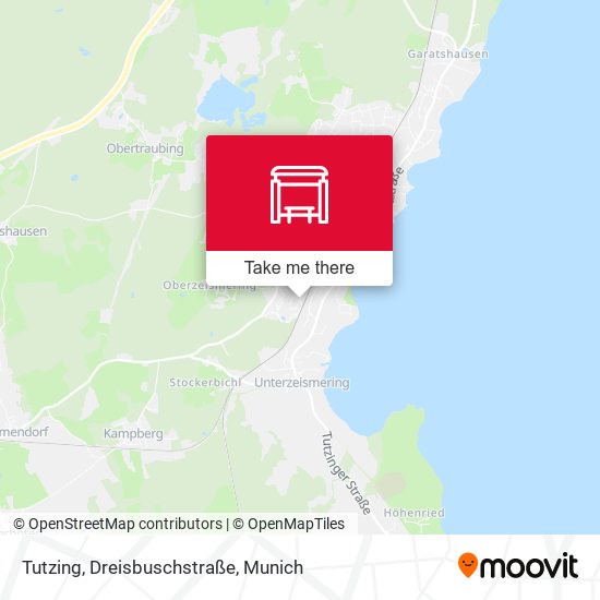 Tutzing, Dreisbuschstraße map