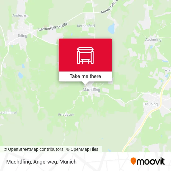 Карта Machtlfing, Angerweg