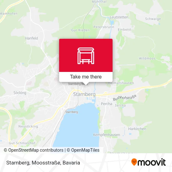 Карта Starnberg, Moosstraße