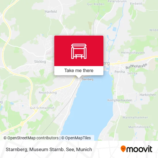 Карта Starnberg, Museum Starnb. See