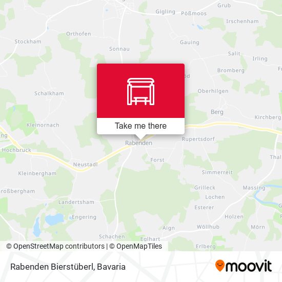 Rabenden Bierstüberl map