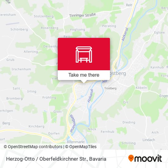 Herzog-Otto / Oberfeldkirchner Str. map