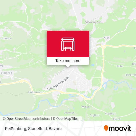 Peißenberg, Stadelfeld map