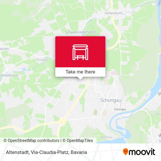 Altenstadt, Via-Claudia-Platz map