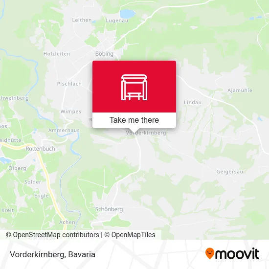 Карта Vorderkirnberg