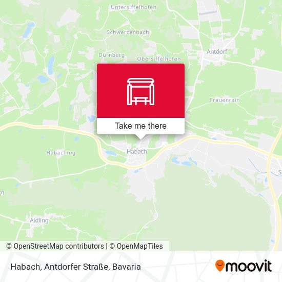 Habach, Antdorfer Straße map