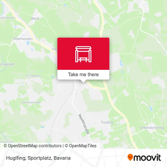 Карта Huglfing, Sportplatz
