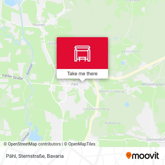 Pähl, Sternstraße map