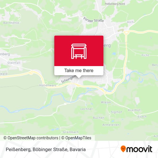 Peißenberg, Böbinger Straße map
