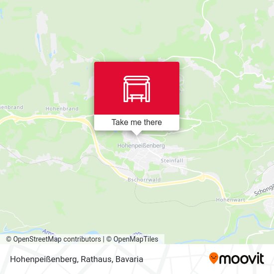 Hohenpeißenberg, Rathaus map