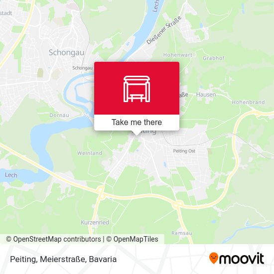 Peiting, Meierstraße map